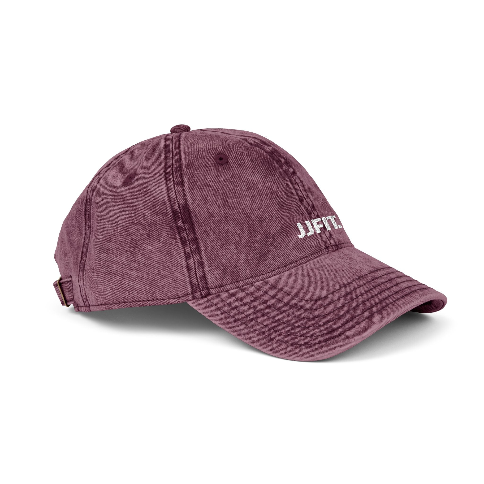 Distressed 'JJFIT' Daddy Hat - Vintage Embroidered Cap