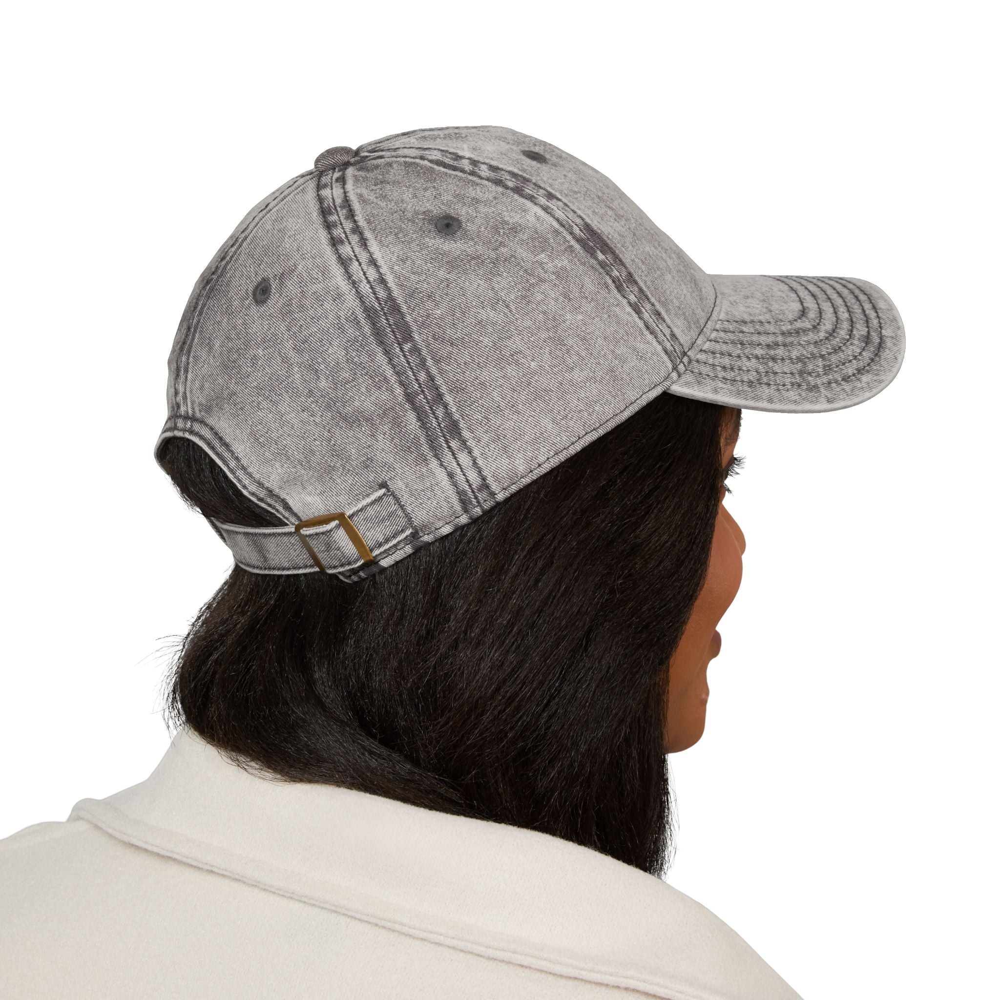 Distressed 'JJFIT' Daddy Hat - Vintage Embroidered Cap