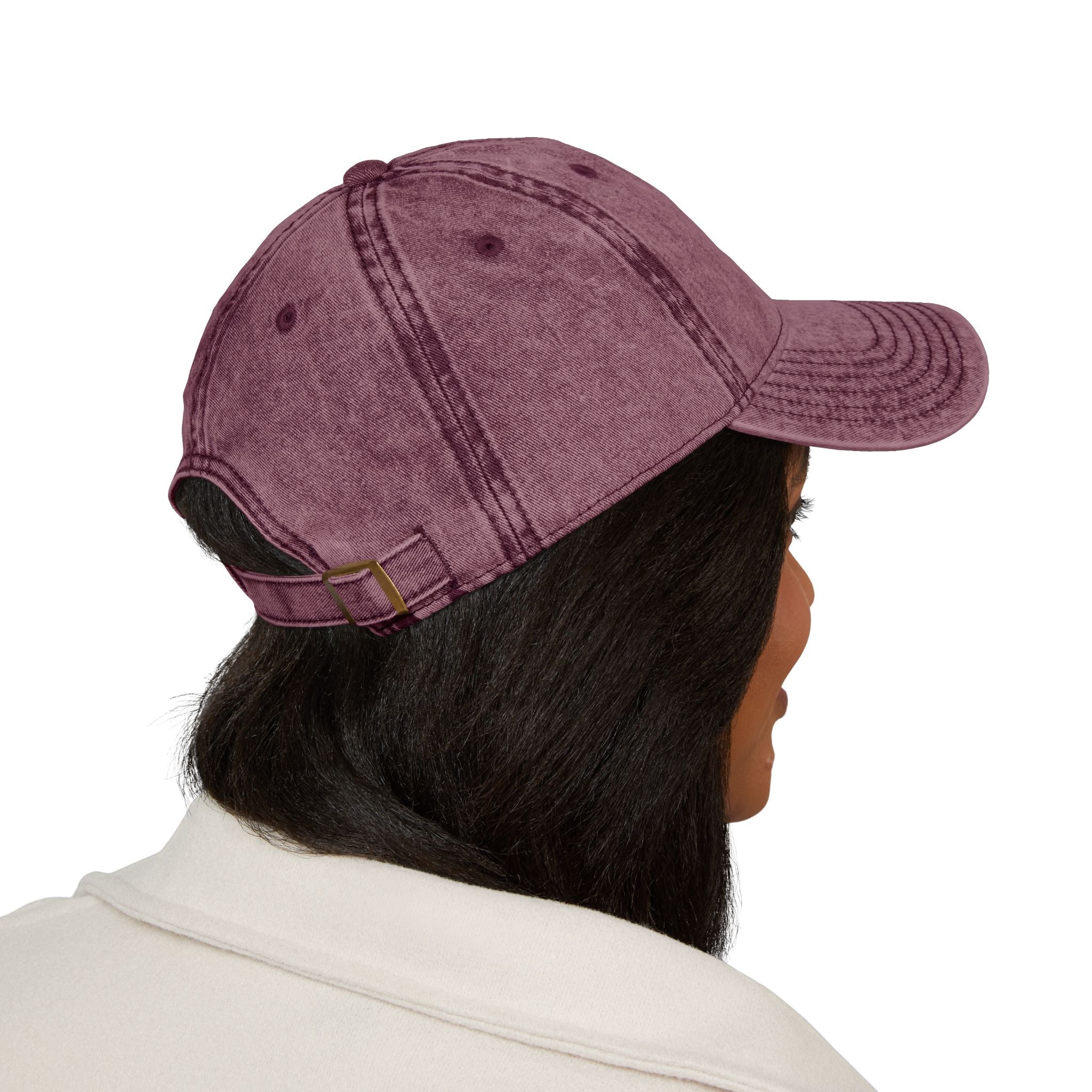 Distressed 'JJFIT' Daddy Hat - Vintage Embroidered Cap